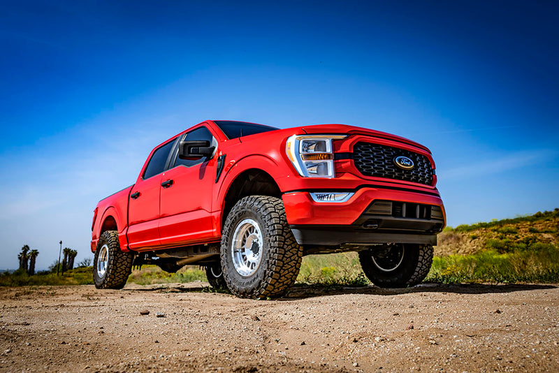 2021-2023 Ford F-150 4WD 3.5-4.5 Inch Lift Stage 1 Suspension System Billet UCA | 2021-2024 Ford F-150 4WD 3.5-4.5 Inch Lift Stage 1 Suspension System Billet Icon Vehicle Dynamics